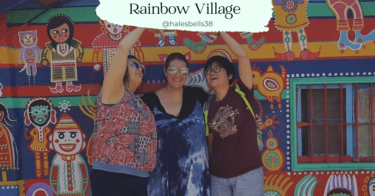 Rainbow Village Taichung Taiwan Grandpa